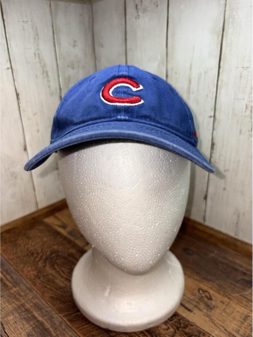 Youth Chicago Cubs New Era 9Twenty Strapback Adjustable Hat Cap Boys MLB Blue